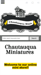 Mobile Screenshot of chautauquaminiatures.com